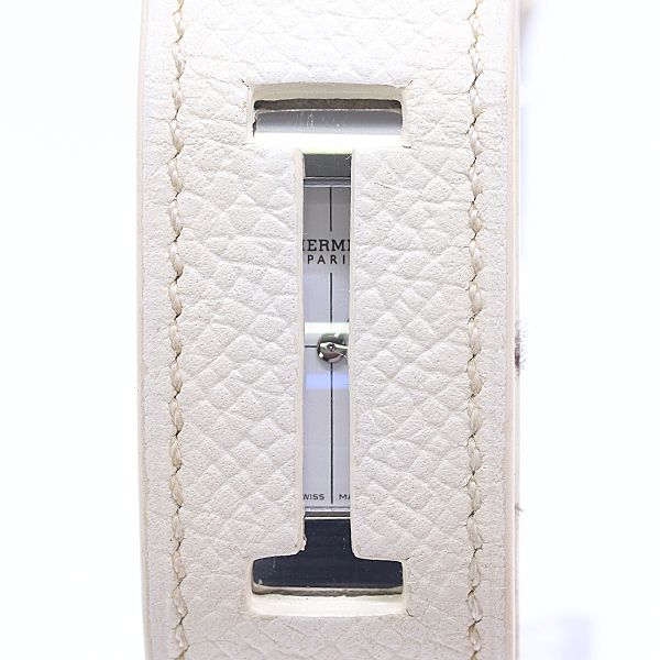 Hermes Cherche Midi Quartz White Push Type Watch — view 2