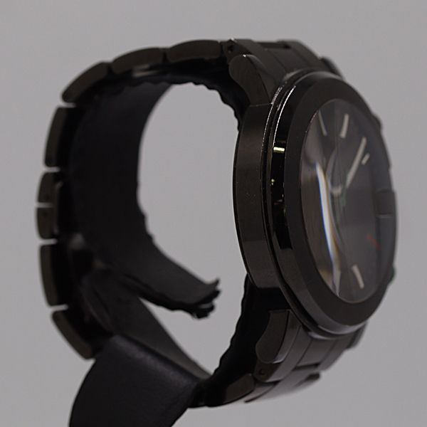 Gucci Chrono Quartz Black Dial Watch — view 2