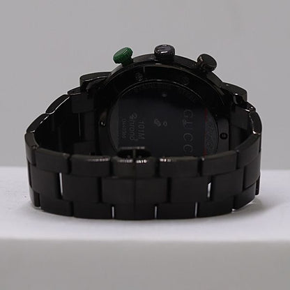 Gucci Chrono Quartz Black Dial Watch — view 4