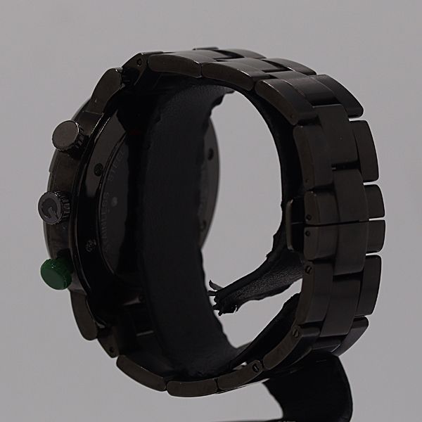 Gucci Chrono Quartz Black Dial Watch — view 3