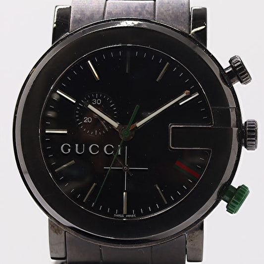 Gucci Chrono Quartz Black Dial Watch