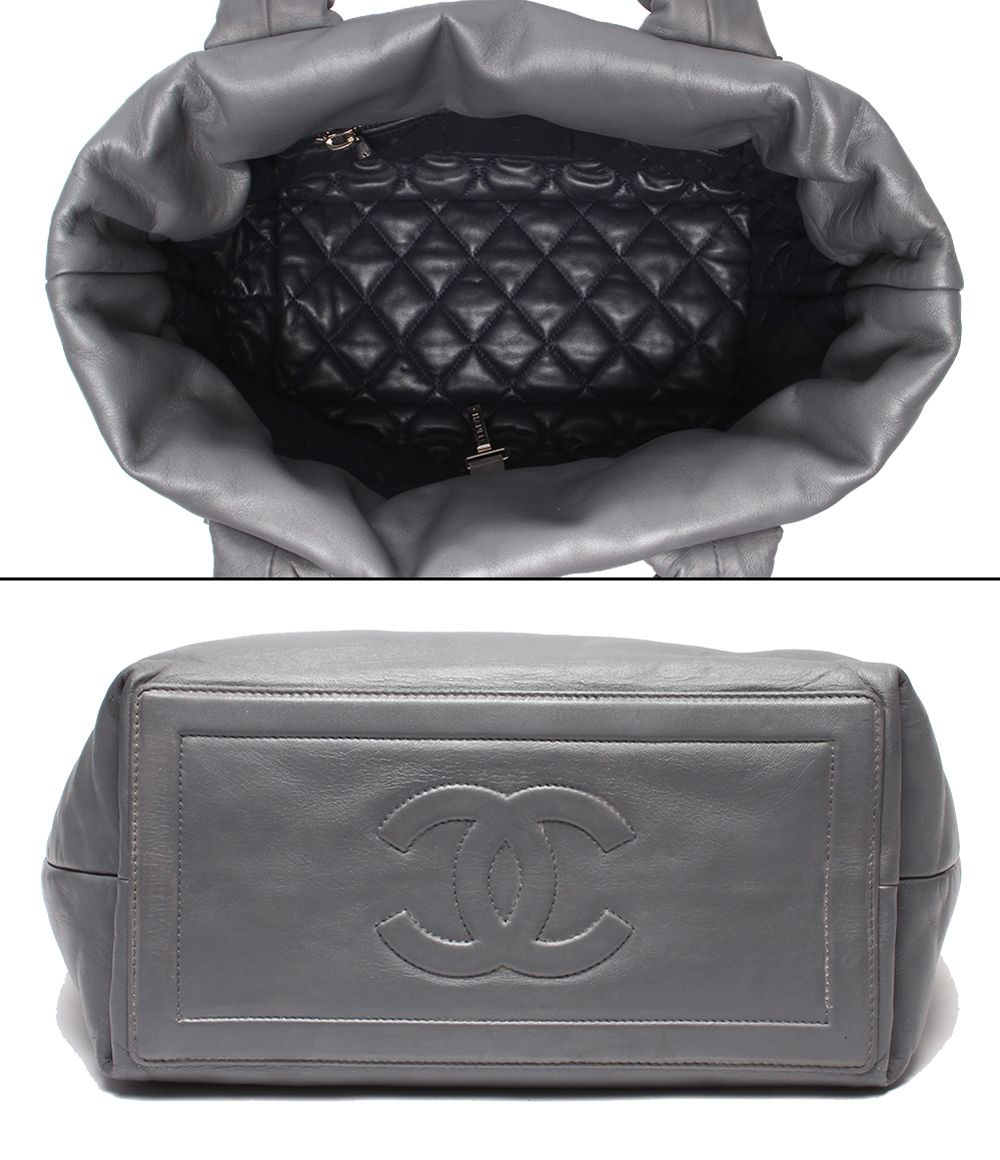 Chanel Tote Silver Coco Cocoon — view 3
