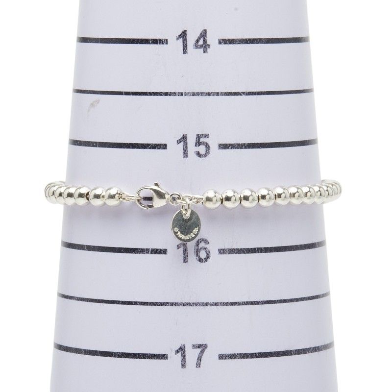 Tiffany & Co Rita Ntu Mini Heart Tag Bracelet Bo-luche-n Silver Cobalt Blue — view 7