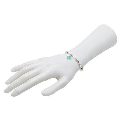 Tiffany & Co Rita Ntu Mini Heart Tag Bracelet Bo-luche-n Silver Cobalt Blue — view 8