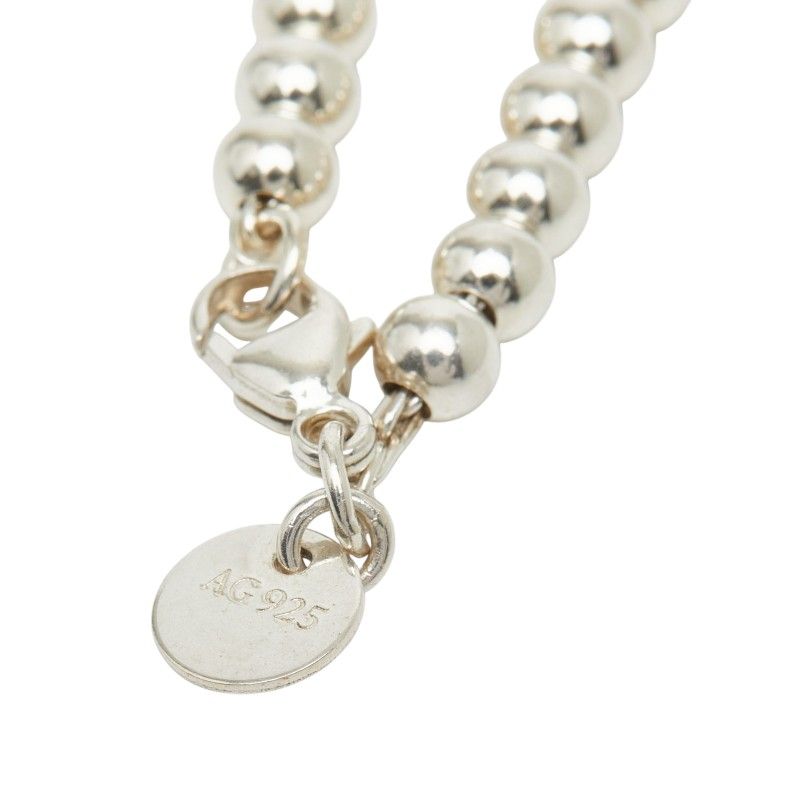Tiffany & Co Rita Ntu Mini Heart Tag Bracelet Bo-luche-n Silver Cobalt Blue — view 5