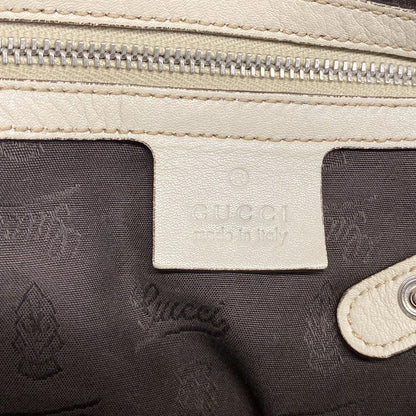 Gucci Tote GG Twins Ivory Leather — view 9