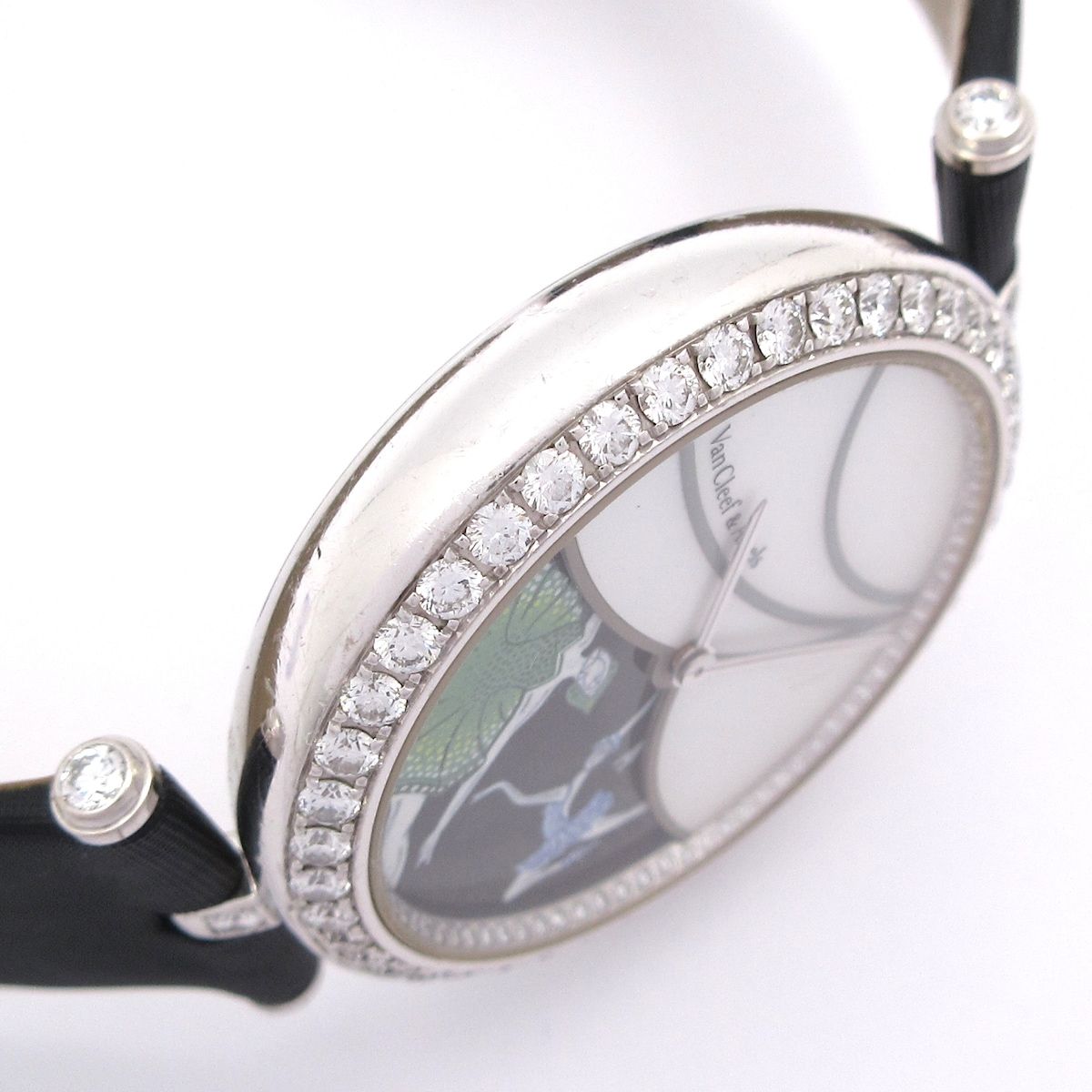 Van Cleef & Arpels Watch Black White Shell — view 9