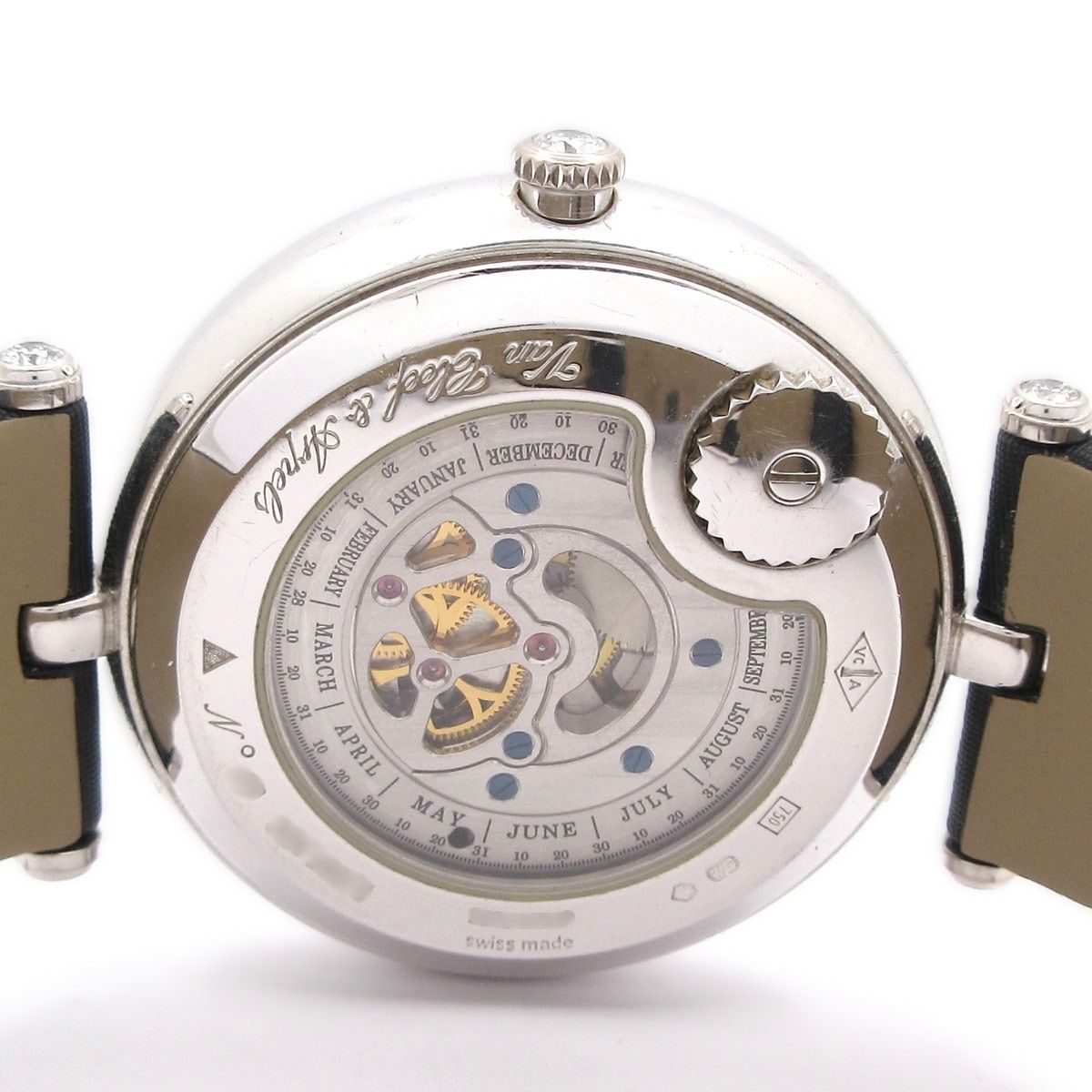 Van Cleef & Arpels Watch Black White Shell — view 3