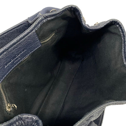 Balenciaga Tote Navy Cabas XS Dark Leather — view 7