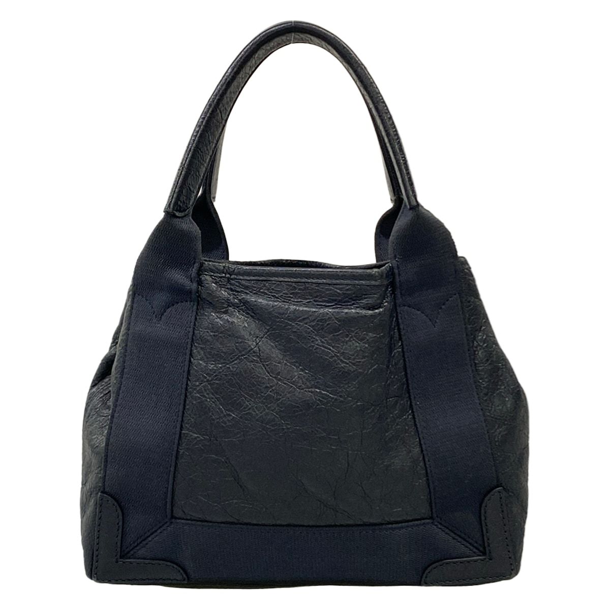 Balenciaga Tote Navy Cabas XS Dark Leather — view 3