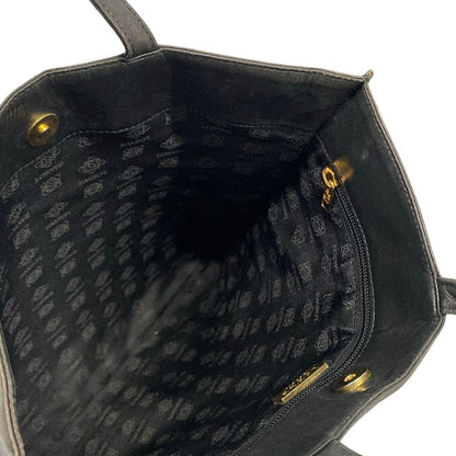 Loewe Tote Anagram Black Leather — view 7