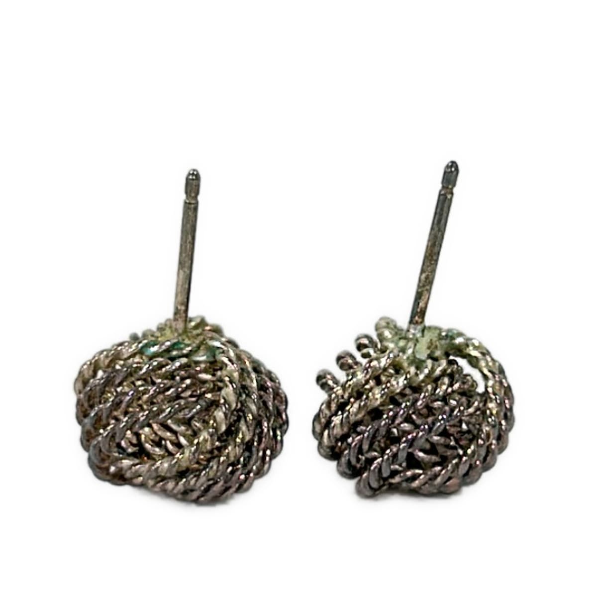 Tiffany & Co Earrings Twist Knot Silver — view 3