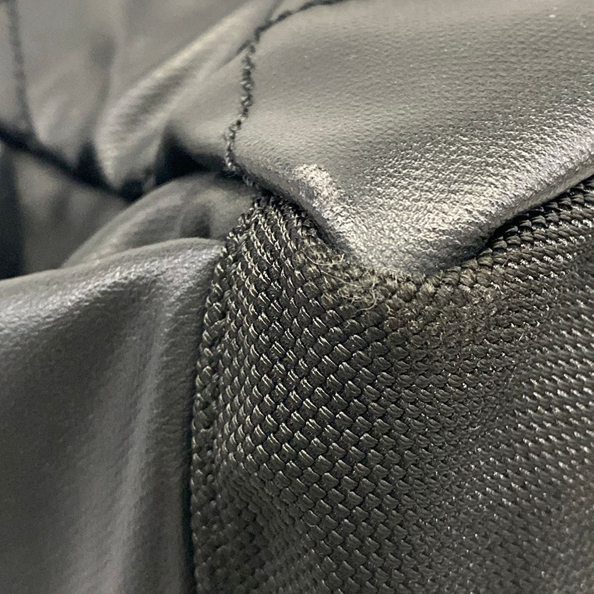 Chanel Tote Paris Biarritz GM Black Silver Leather — view 6