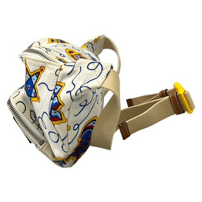 Loewe Waist Pouch Paula Belt Bag White Orange Multi Paula's Ibiza Collection — view 4