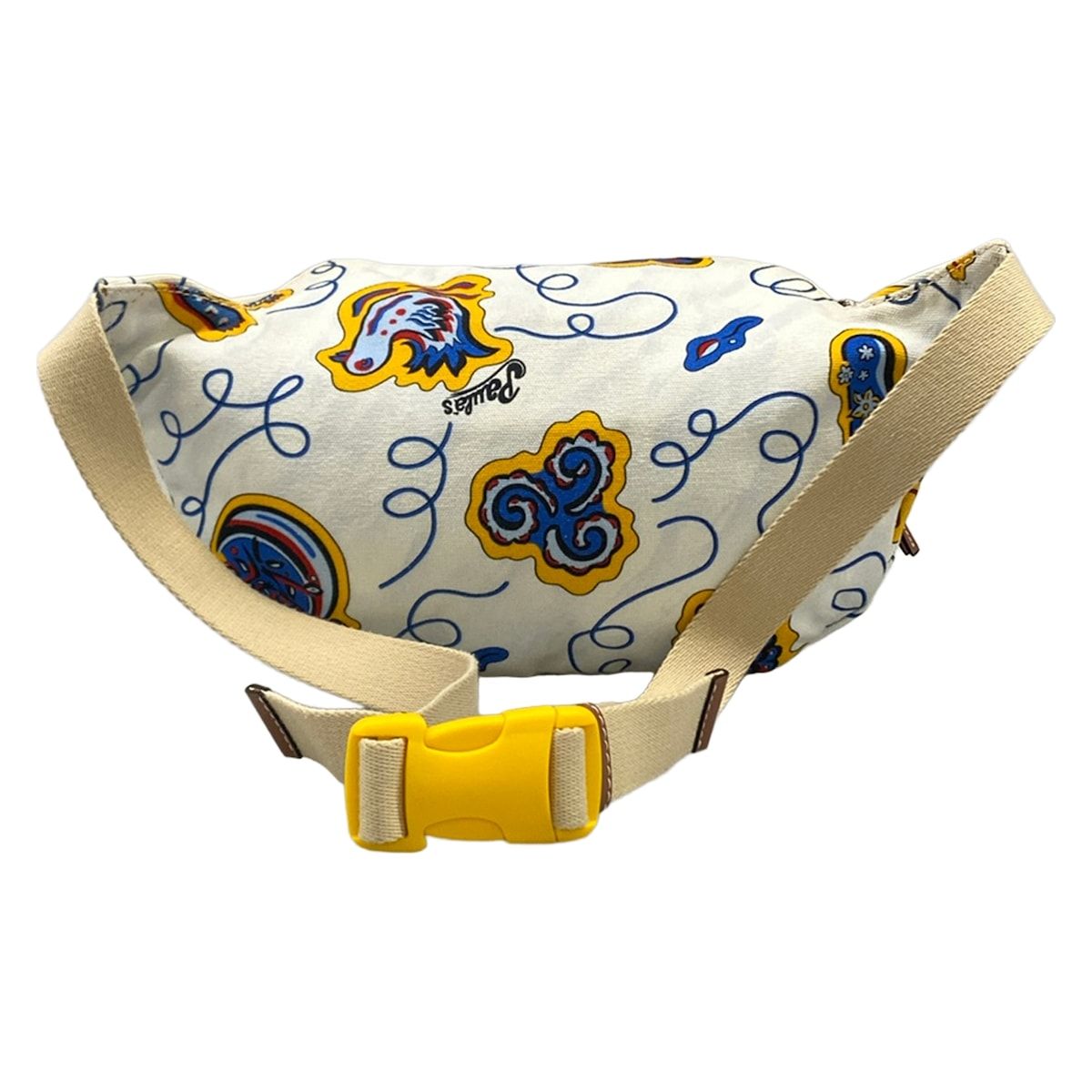 Loewe Waist Pouch Paula Belt Bag White Orange Multi Paula's Ibiza Collection — view 3