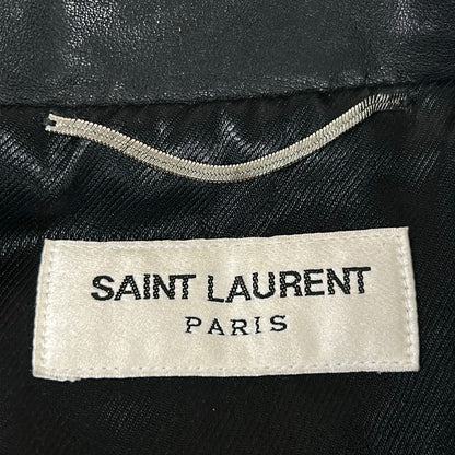 Saint Laurent Paris Rider's Jacket 48 XL Black Cowhide — view 3