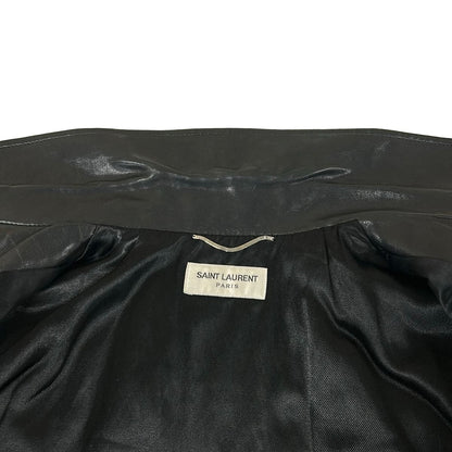 Saint Laurent Paris Rider's Jacket 48 XL Black Cowhide — view 8