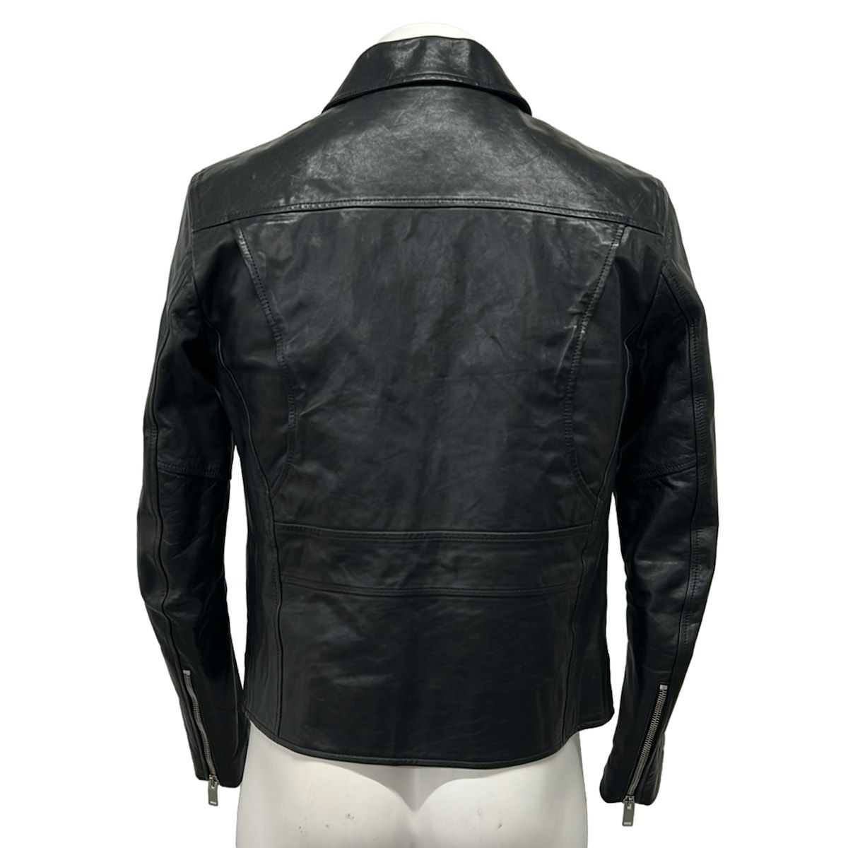 Saint Laurent Paris Rider's Jacket 48 XL Black Cowhide — view 2
