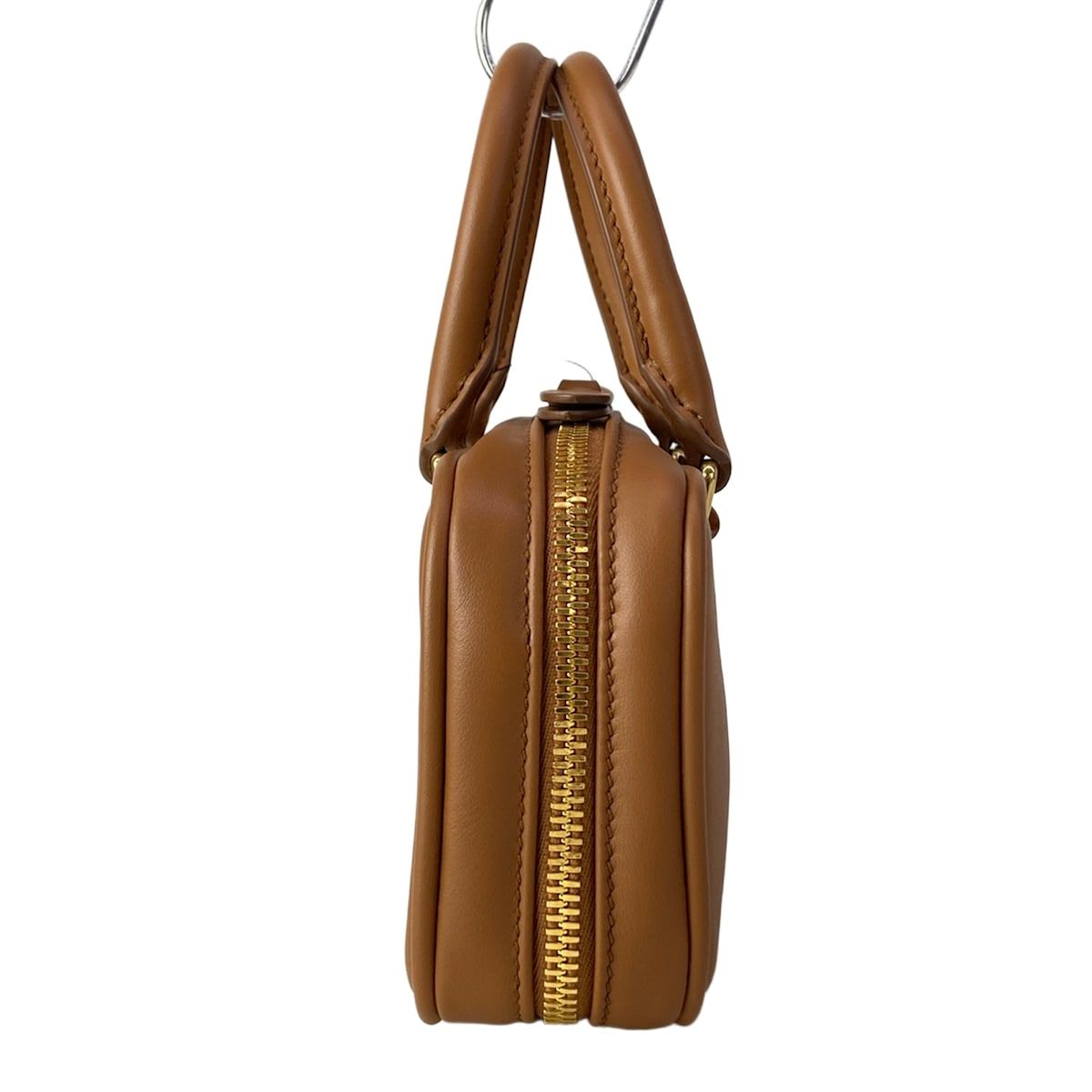 Miu Miu Handbag Arcadi Brown Leather — view 2