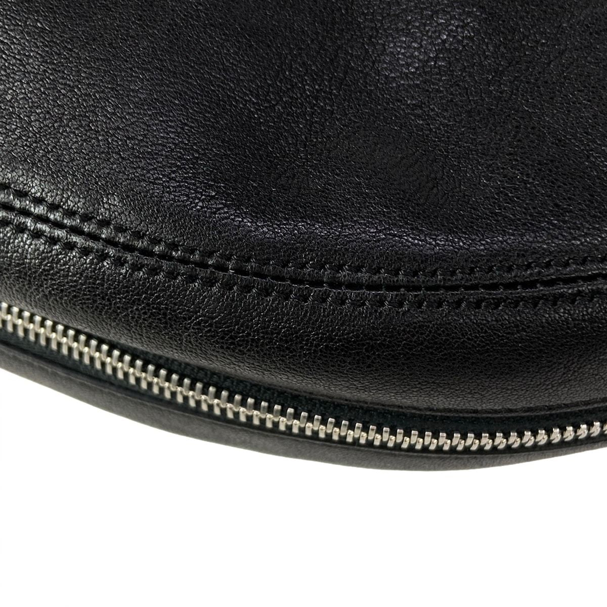 Celine Shoulder Bag Black Multi Pocket Leather — view 8