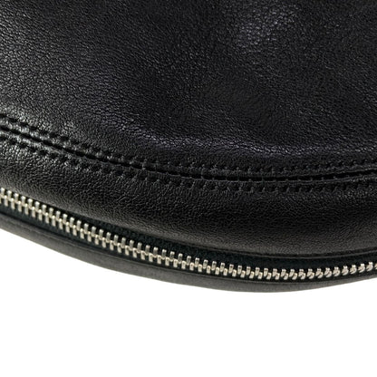 Celine Shoulder Bag Black Multi Pocket Leather — view 8