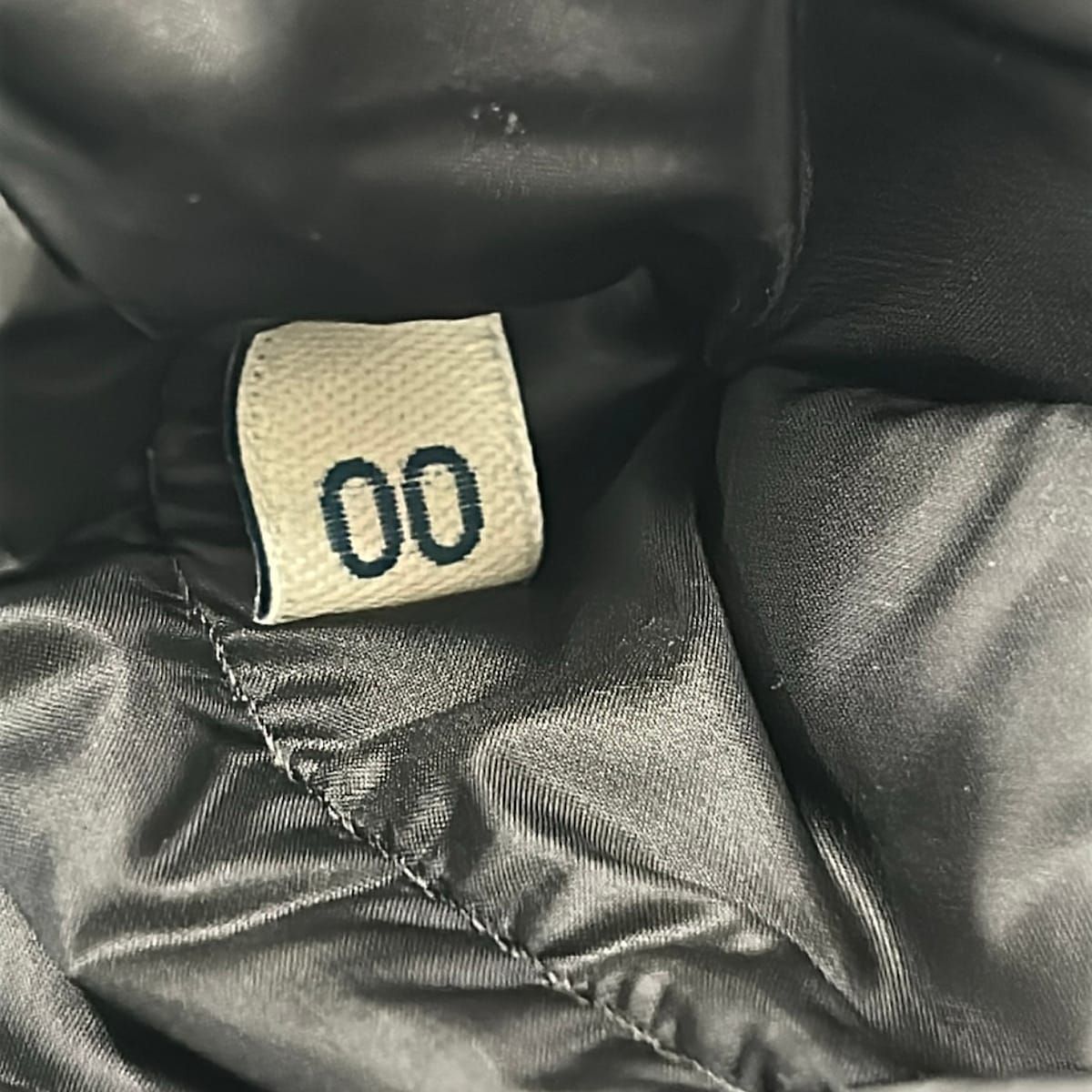 Moncler Down Jacket 00 XS Angle Giubbotto Bomber Black — view 6