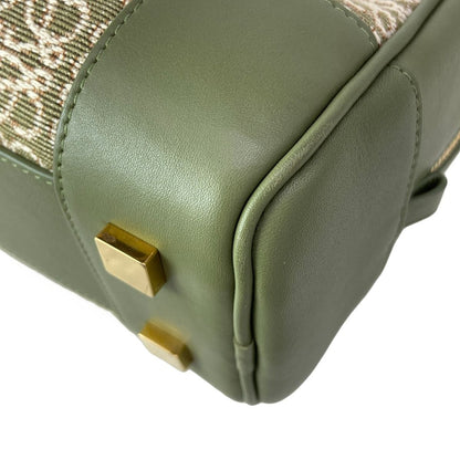 Loewe Handbag Amazona 23 Khaki Ivory Leather — view 6