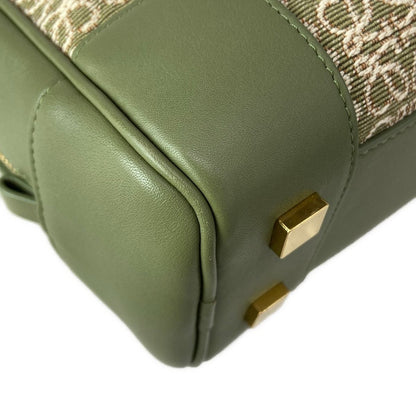 Loewe Handbag Amazona 23 Khaki Ivory Leather — view 7
