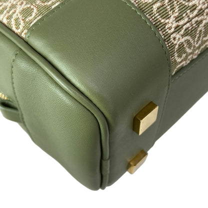 Loewe Handbag Amazona 23 Khaki Ivory Leather — view 9