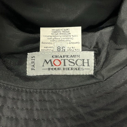 Hermes Motsch Hat 58 Black — view 5