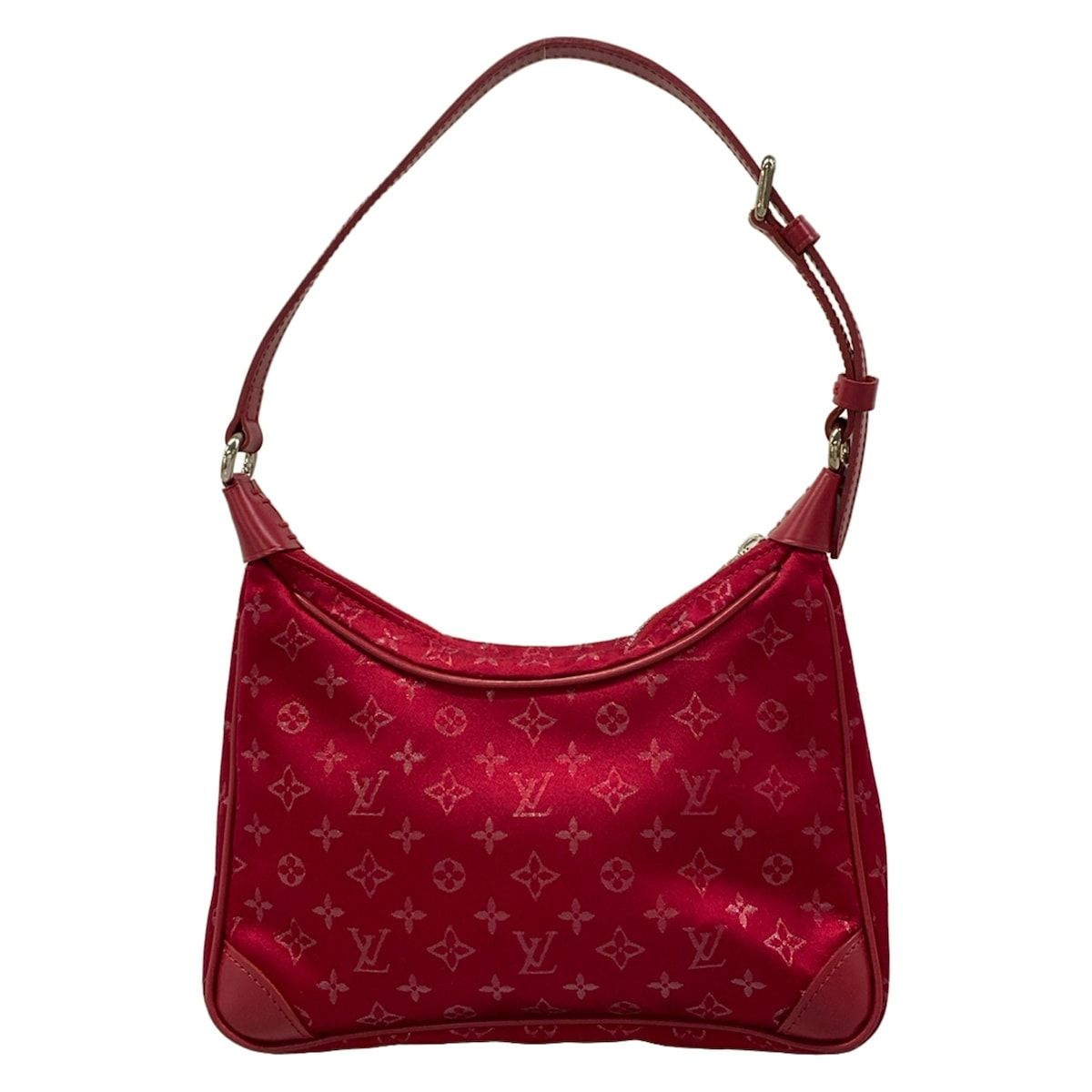 Louis Vuitton Shoulder Bag Monogram Satin Little Boulogne — view 3