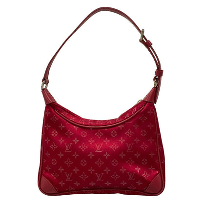 Louis Vuitton Shoulder Bag Monogram Satin Little Boulogne — view 3
