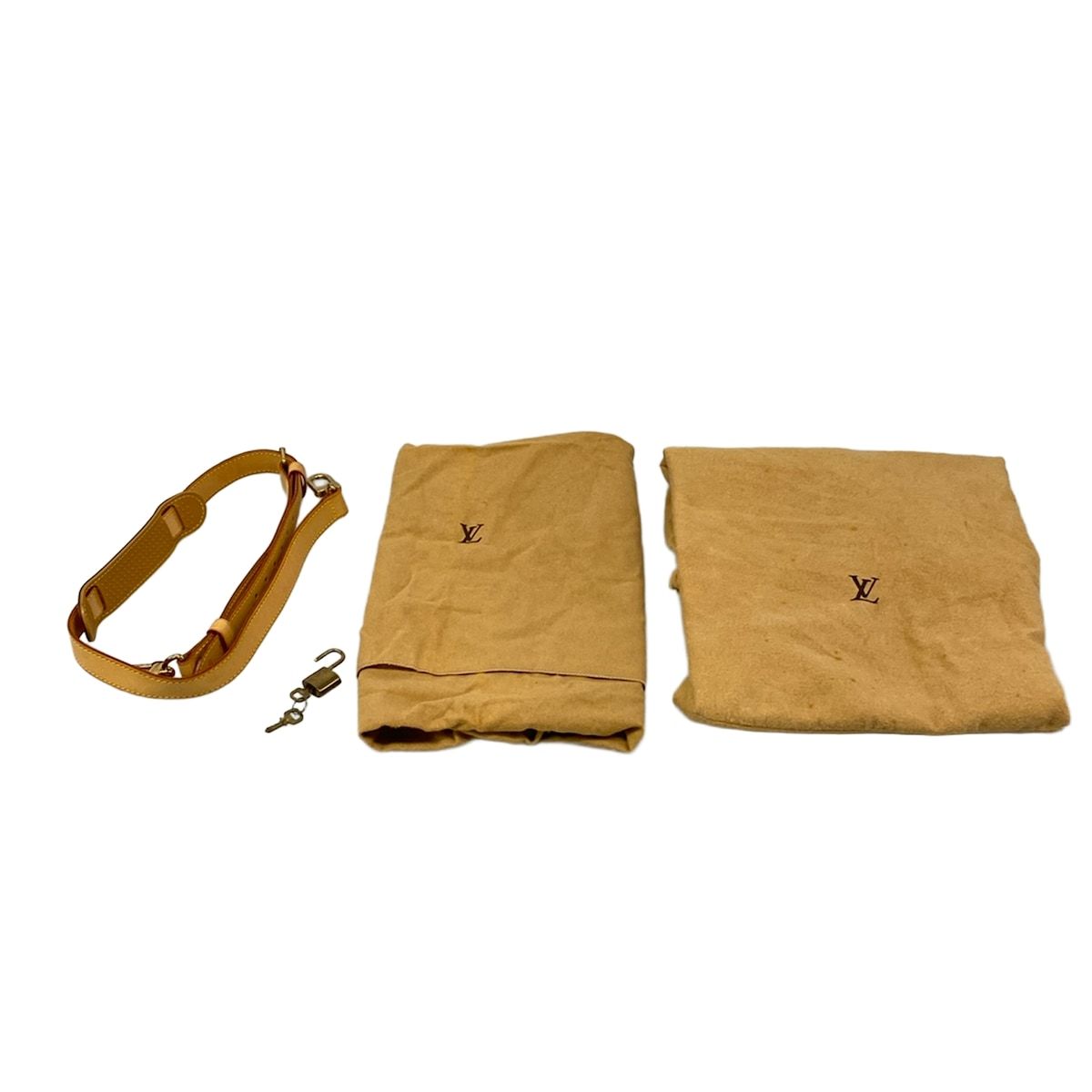 Louis Vuitton Boston Bag Monogram Keepall Bandouliere 55 — view 8