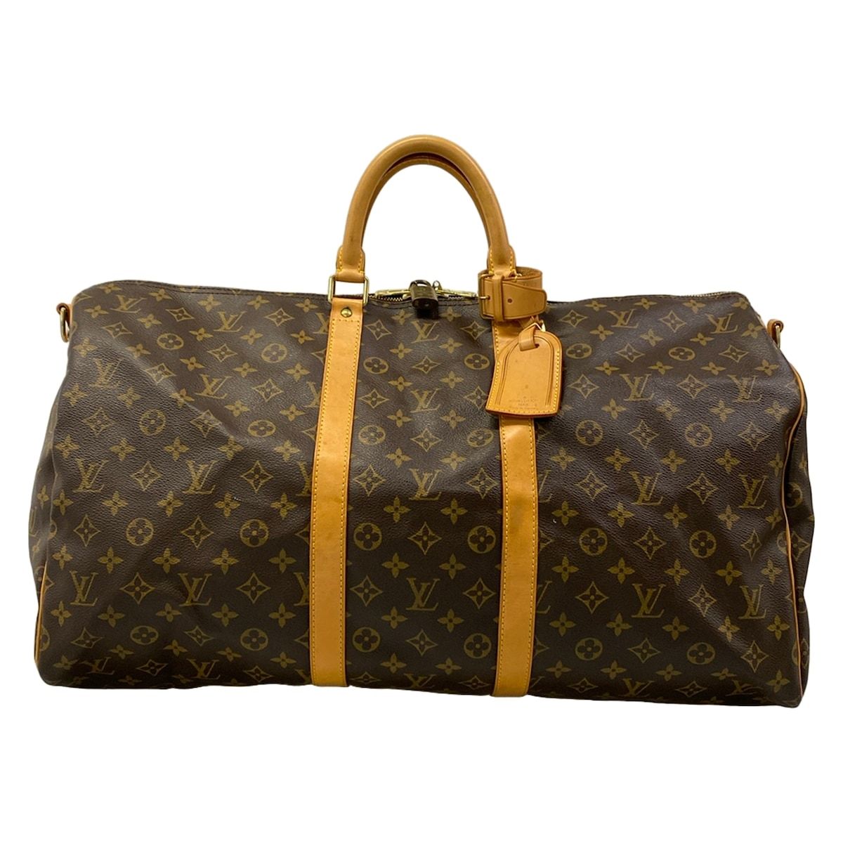 Louis Vuitton Boston Bag Monogram Keepall Bandouliere 55
