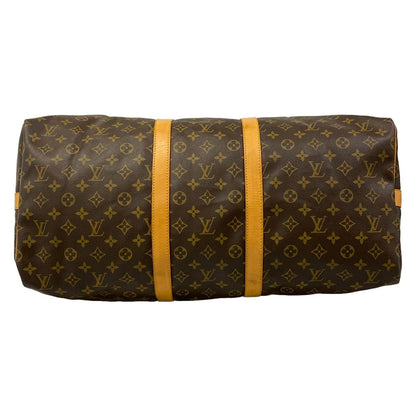 Louis Vuitton Boston Bag Monogram Keepall Bandouliere 55 — view 5