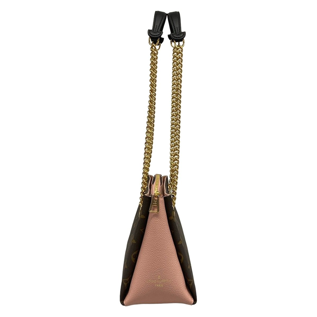 Louis Vuitton Shoulder Bag Monogram Calf Nnu BB Rose Poudre Leather — view 2
