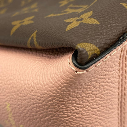Louis Vuitton Shoulder Bag Monogram Calf Nnu BB Rose Poudre Leather — view 6