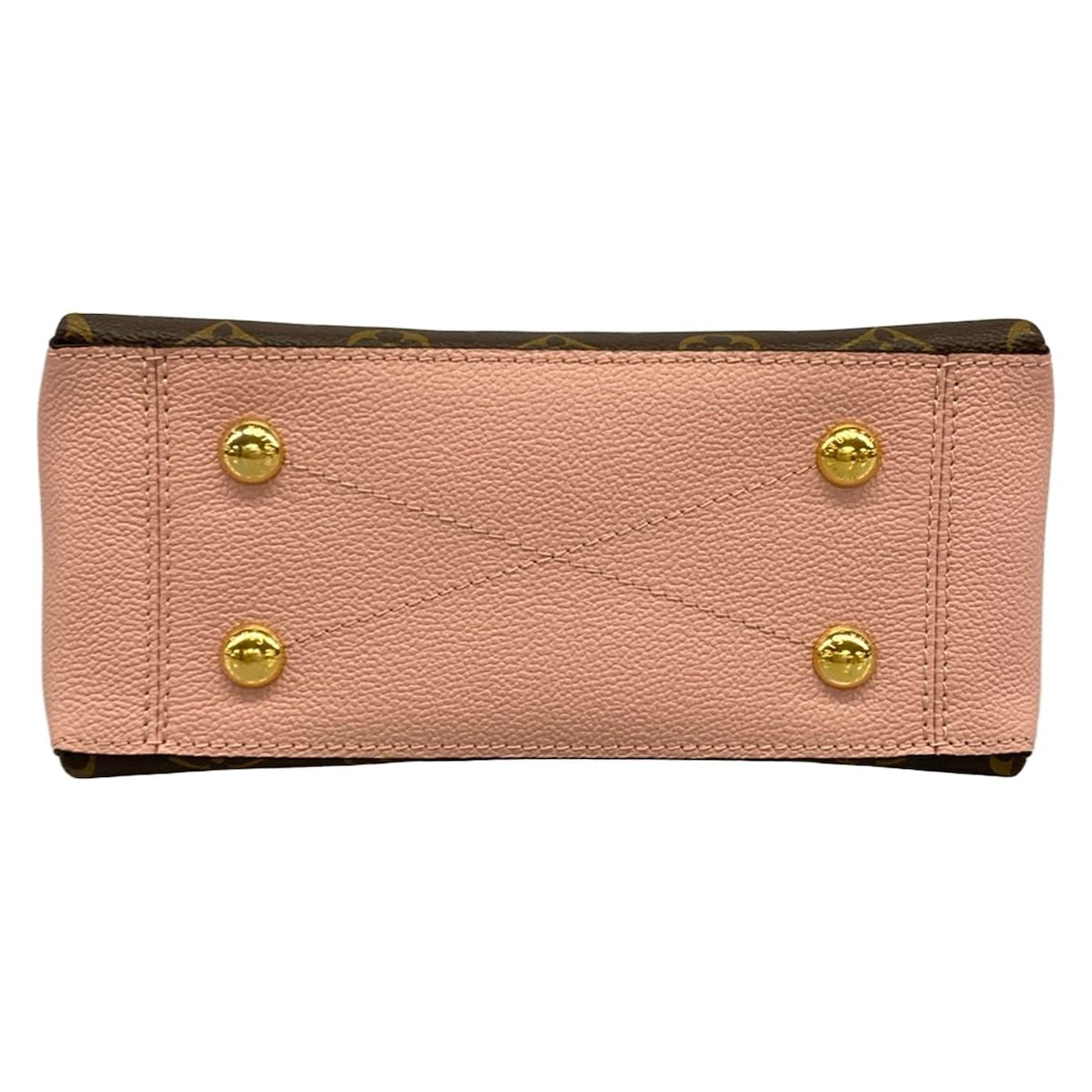 Louis Vuitton Shoulder Bag Monogram Calf Nnu BB Rose Poudre Leather — view 5