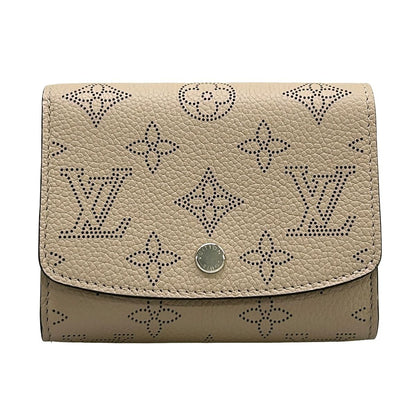 Louis Vuitton Bifold Wallet Mahina Portefeuille Iris Compact Galle Haneda