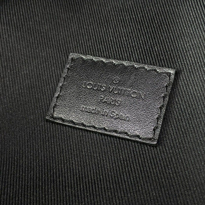 Louis Vuitton Waist Pouch Monogram Shadow Discovery Bum Bag PM Noir Leather — view 9