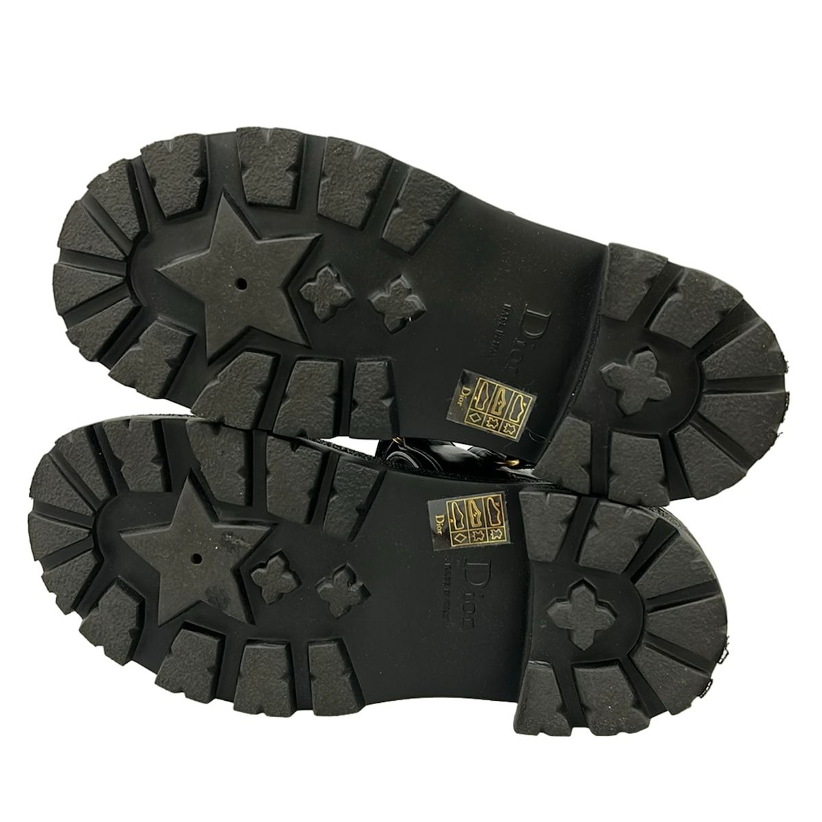 Dior Sandals 37.5 Act Black Lambskin — view 8