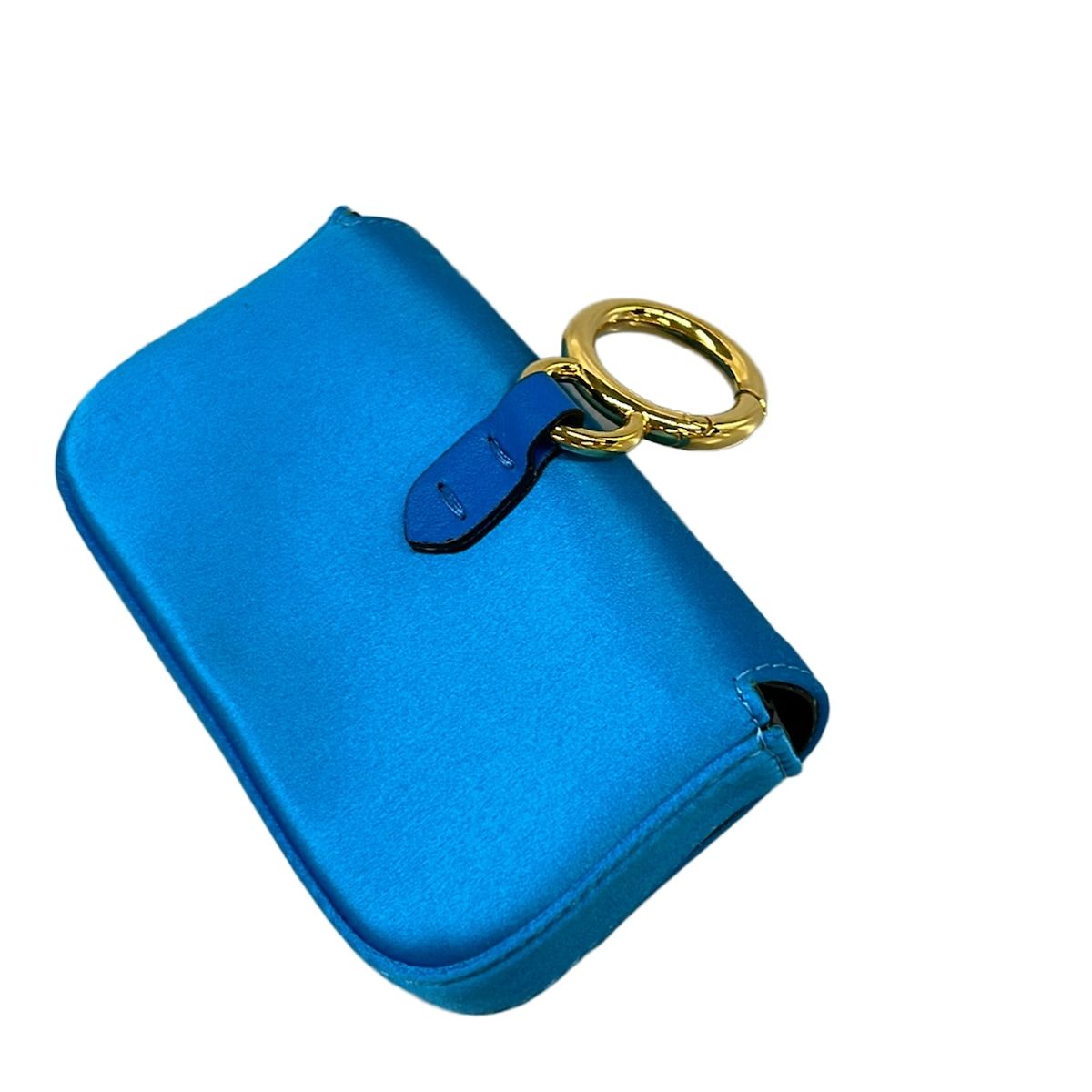 Fendi Key Holder Nano Baguette Blue — view 2