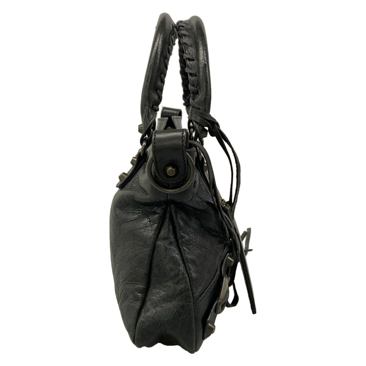 Balenciaga Handbag the Fast Black Leather — view 2