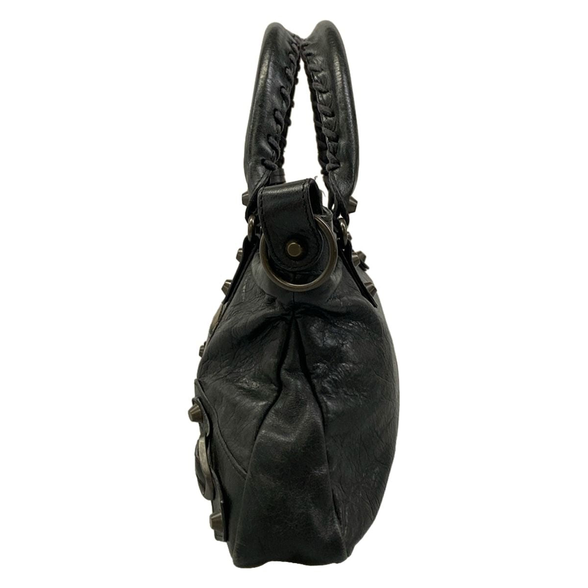 Balenciaga Handbag the Fast Black Leather — view 4
