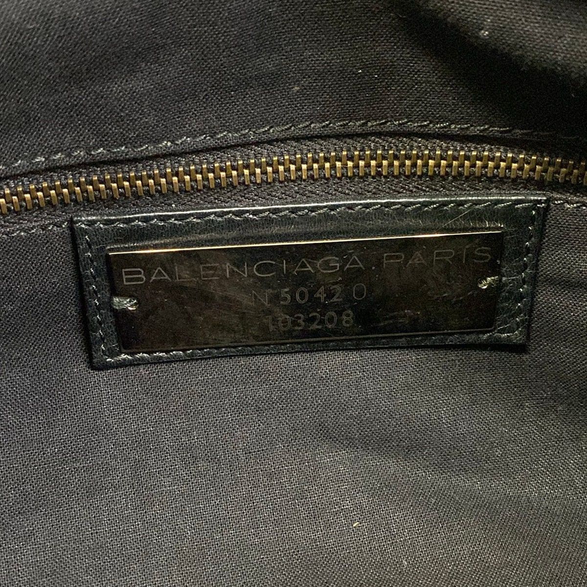 Balenciaga Handbag the Fast Black Leather — view 9