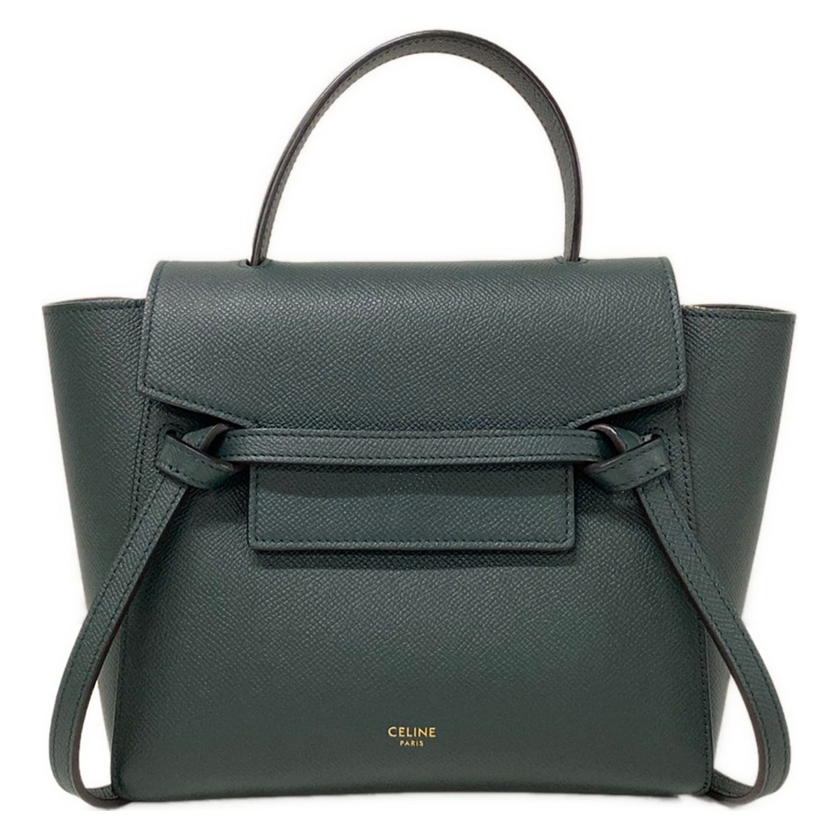 Celine Belt Bag Nano Dark Green