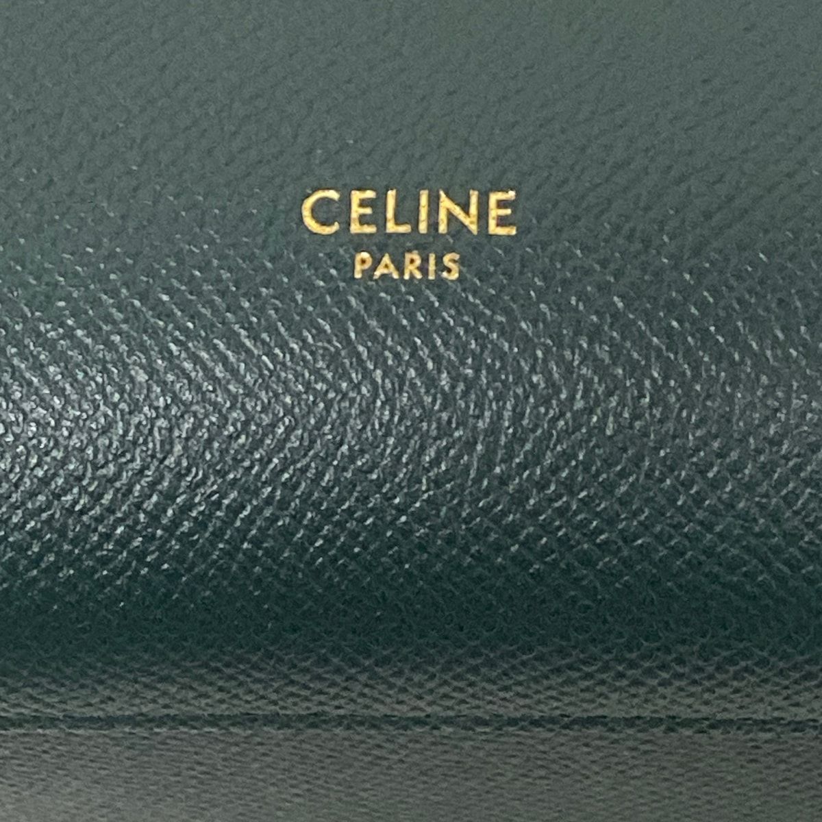 Celine Belt Bag Nano Dark Green — view 9