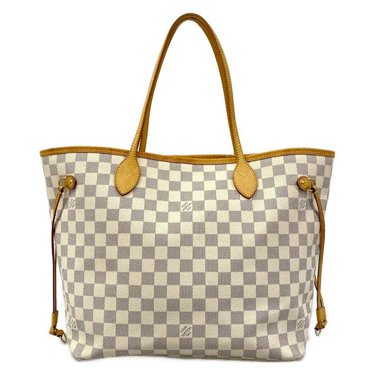 Louis Vuitton Tote Damier Neverfull MM Azur