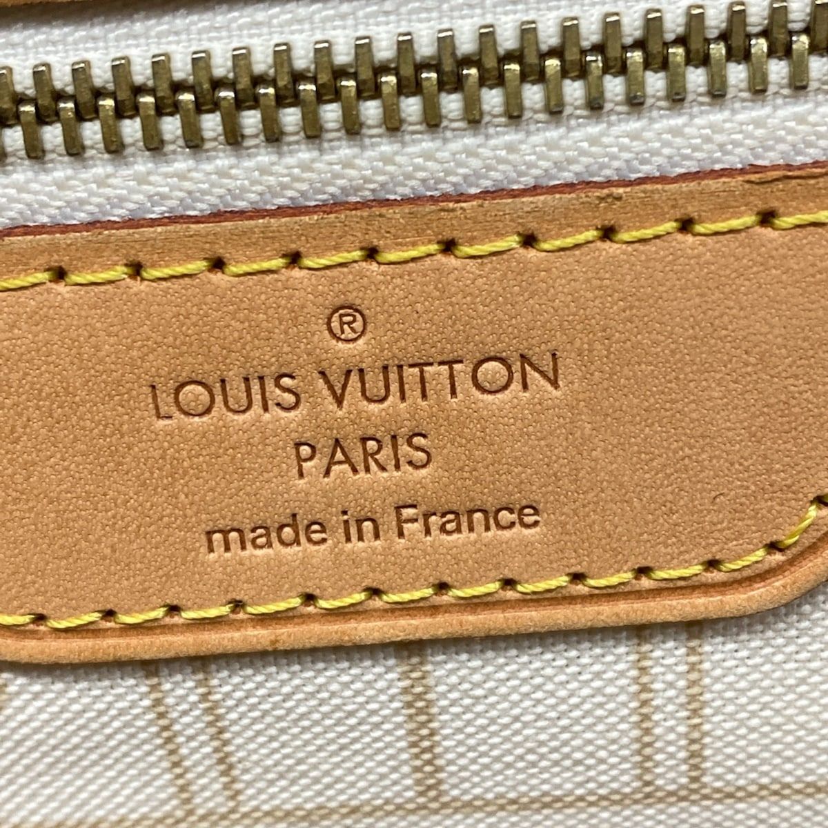 Louis Vuitton Tote Damier Neverfull MM Azur — view 9