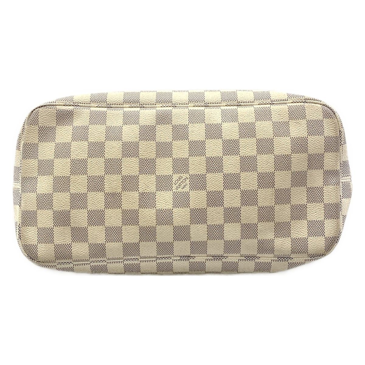 Louis Vuitton Tote Damier Neverfull MM Azur — view 5